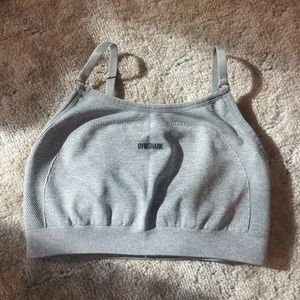 Gymshark Sports Bra in Gray - Small